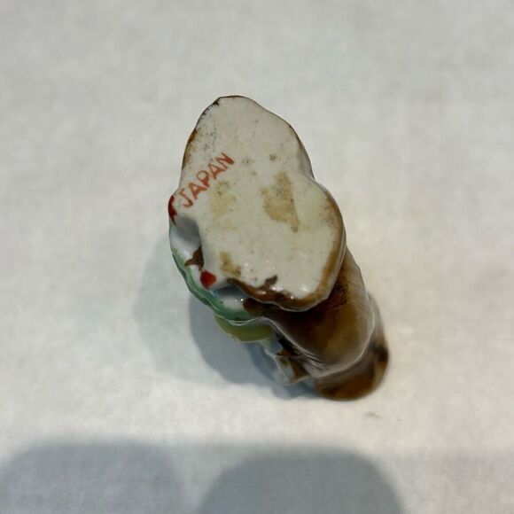 Vtg 1940-50's Occupied Japan Mini Vase Bud Flower Toothpick Holder Small Ceramic - Picture 6 of 7